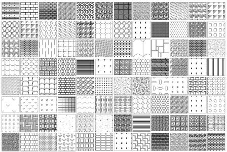 architectural hatch patterns